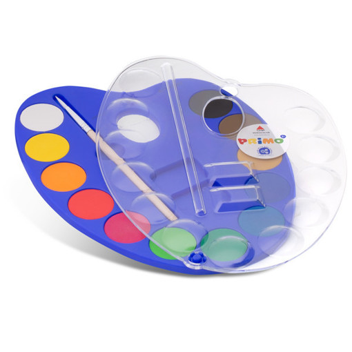 Picture of Watercolor 12colors With Brush Primo