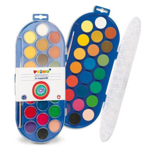 Picture of Watercolor 22colors With Brush Primo