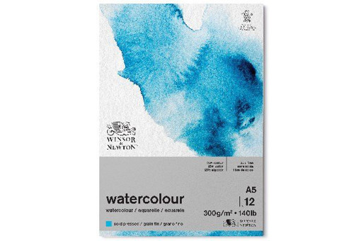 Picture of Watercolour A5 12 Sheets White 300gr Winsor&Newton