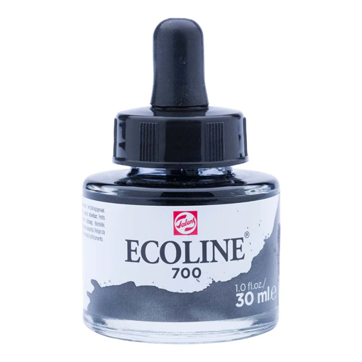 Picture of Liquid Watercolor 30ml Black Ecoline Talens