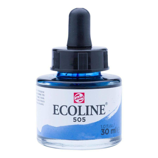 Picture of Liquid Watercolor 30ml Ultramarine Light Ecoline T