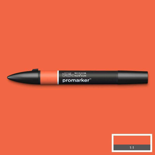 Picture of Permanent Marker Orange Twin W&NPromarker