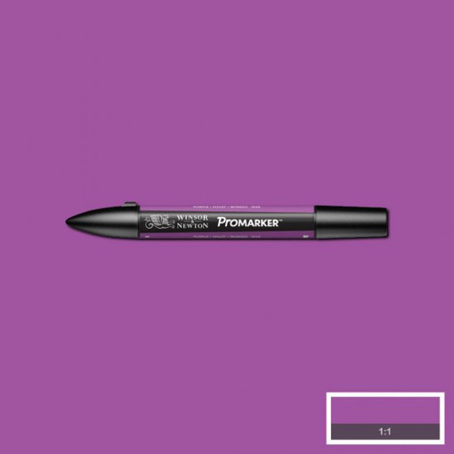 Picture of Permanent Marker Purple Twin W&NPromarker