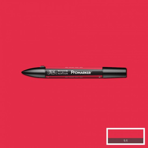 Picture of Permanent Marker Red Twin W&NPromarker