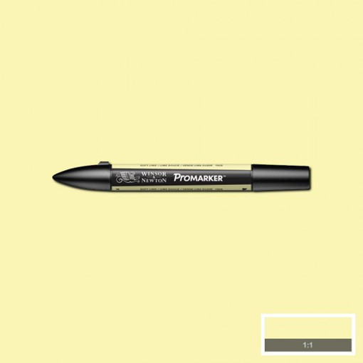 Picture of Permanent Marker Soft Lime Twin W&NPromarker