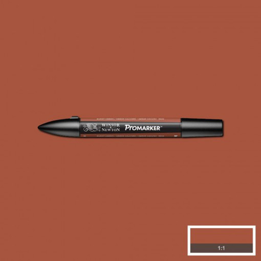 Picture of Permanent Marker Burnt Umber Twin W&NPromarker
