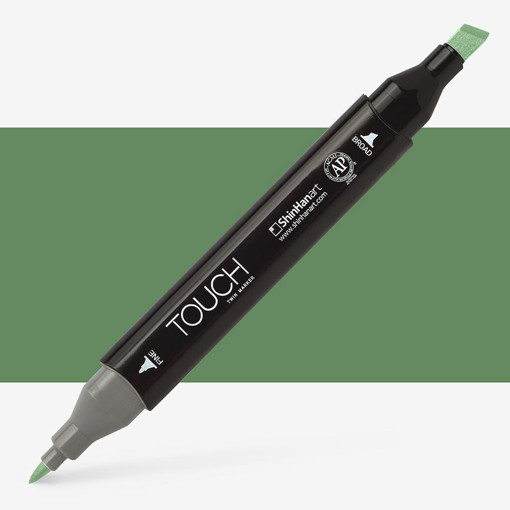 Picture of Permanent Marker Olive Green Deep Twin Touch