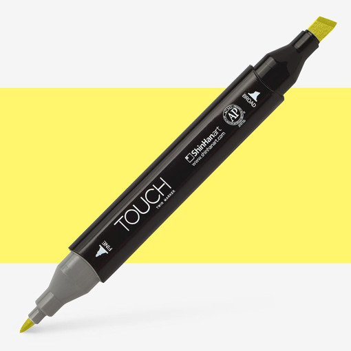 Picture of Permanent Marker Pastel Yellow Twin Touch