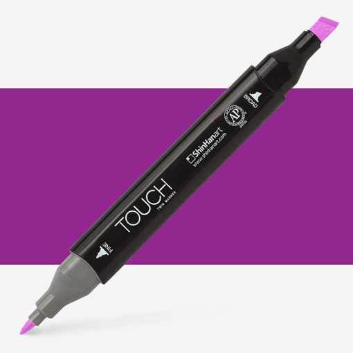 Picture of Permanent Marker Vivid Purple Twin Touch