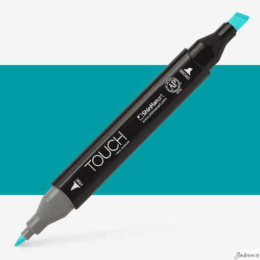 Picture of Permanent Marker Ice Blue Twin Touch