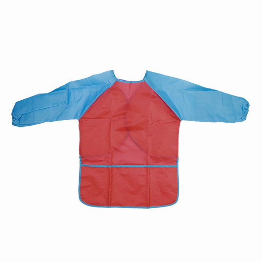 Picture of Children's Painting Apron Small Red Washable MP