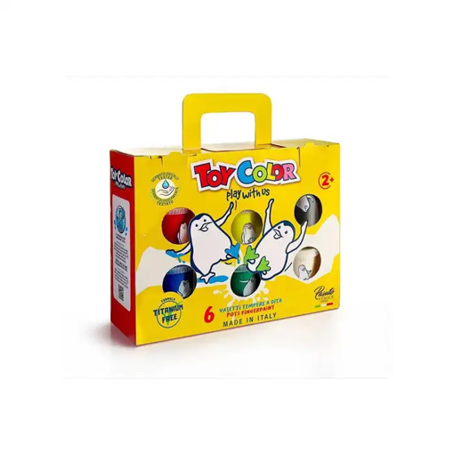 Picture of Finger Paint 6colors +Apron Toycolor