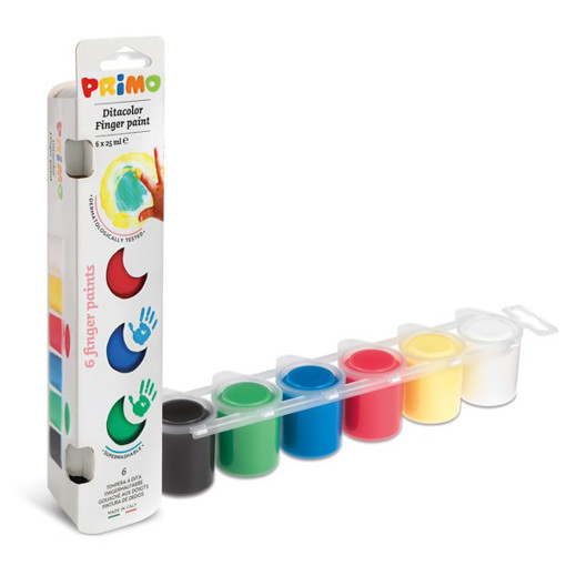 Picture of Finger Paint 6colors Primo