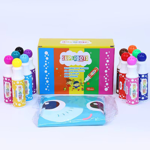 Picture of Kids Paint 12colors Washable Discounted Dots Super
