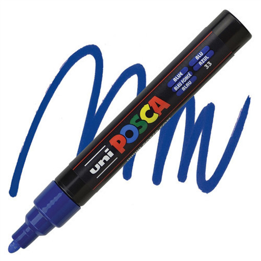 Picture of Paint Marker Dark blue 1.8-2.5mm Uni Posca