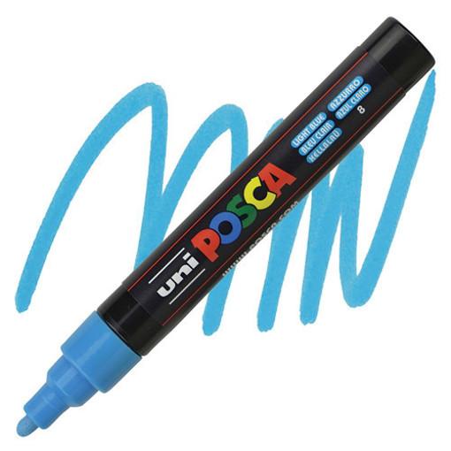 Picture of Paint Marker Light Blue 1.8-2.5mm Uni Posca