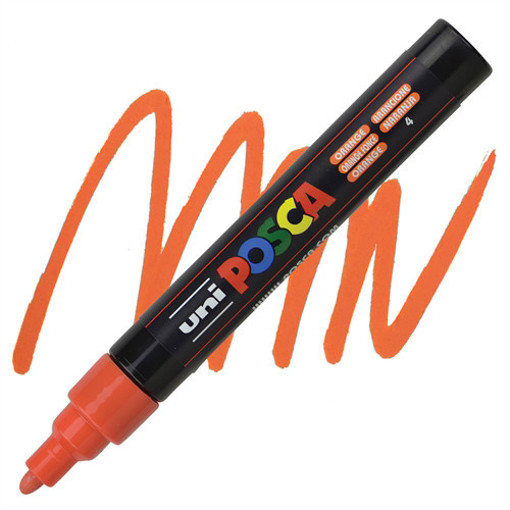 Picture of Paint Marker Orange 1.8-2.5mm Uni Posca