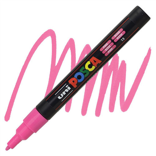 Picture of Paint Marker Pink 0.9-1.3mm Uni Posca