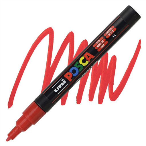 Picture of Paint Marker Red 0.9-1.3mm Uni Posca