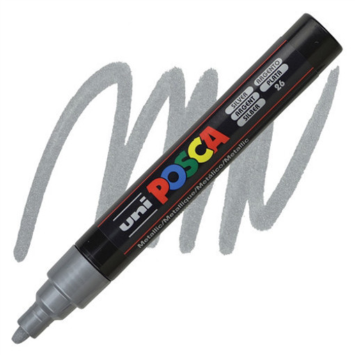 Picture of Paint Marker Silver 1.8-2.5mm Uni Posca