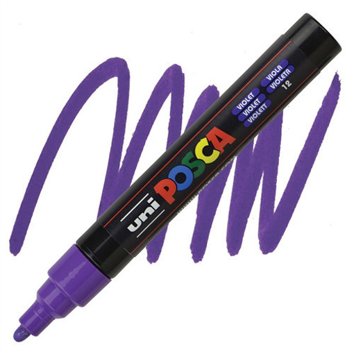 Picture of Paint Marker Violet 1.8-2.5mm Uni Posca