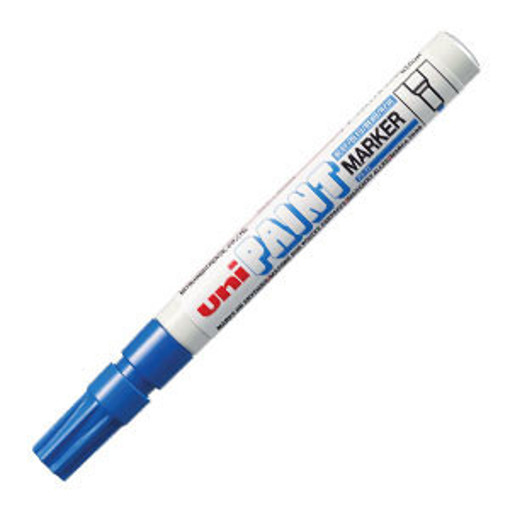Picture of Paint Marker Blue (2.2-2.8)mm Oil Base Uni Paint