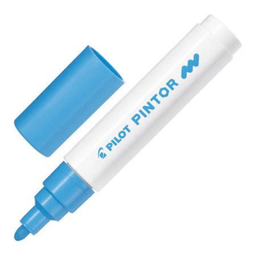 Picture of Paint Marker M Light Blue 1.4mm All Surfaces Pilot