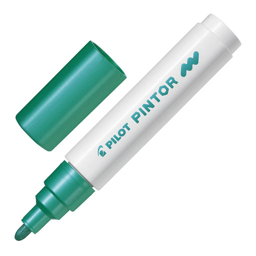 Picture of Paint Marker M Metallic Green 1.4mm All Surfaces P