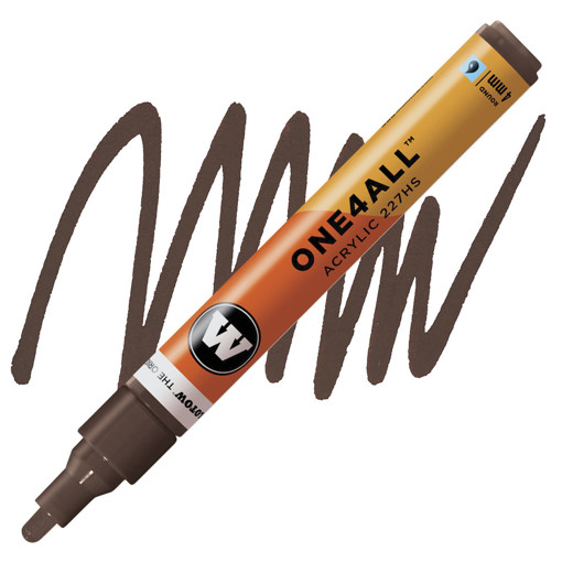 Picture of Acrylic Marker Haselnut Brown 4mm Molotow
