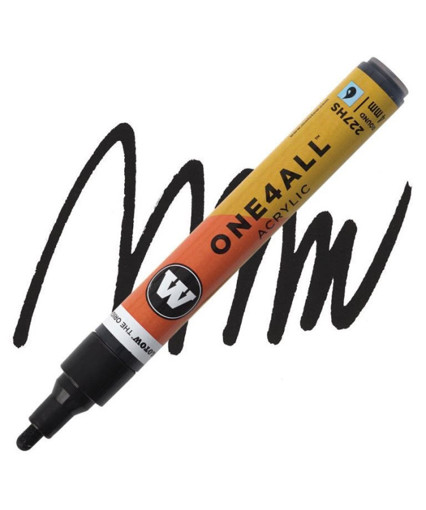 Picture of Acrylic Marker Signal Black 4mm Molotow