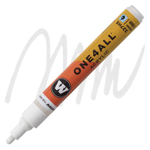 Picture of Acrylic Marker Signal White 4mm Molotow