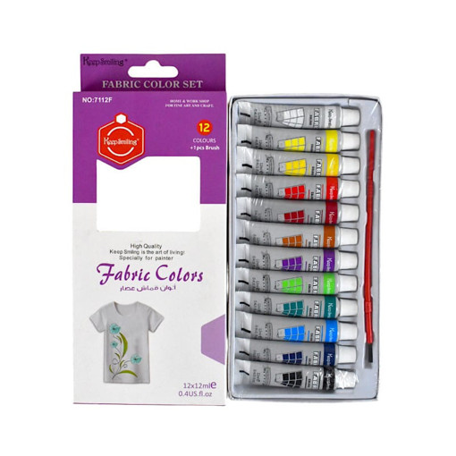 Picture of Fabric Paint 12ml 12colors Keep Smiling