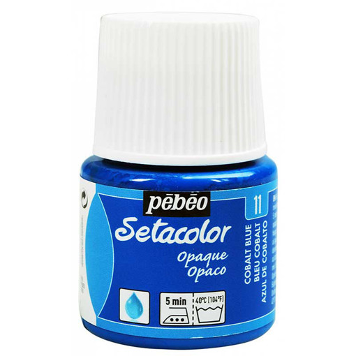 Picture of Fabric Paint 45ml Cobalt Blue Pebeo Setacolor
