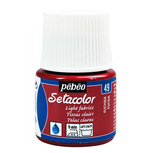 Picture of Fabric Paint 45ml Fuchsia Pebeo Setacolor