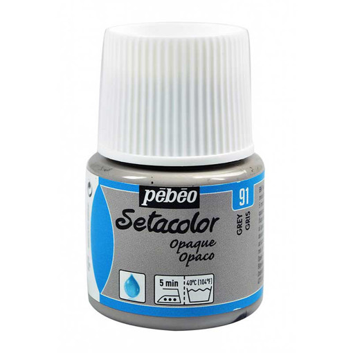 Picture of Fabric Paint 45ml Grey Pebeo Setacolor