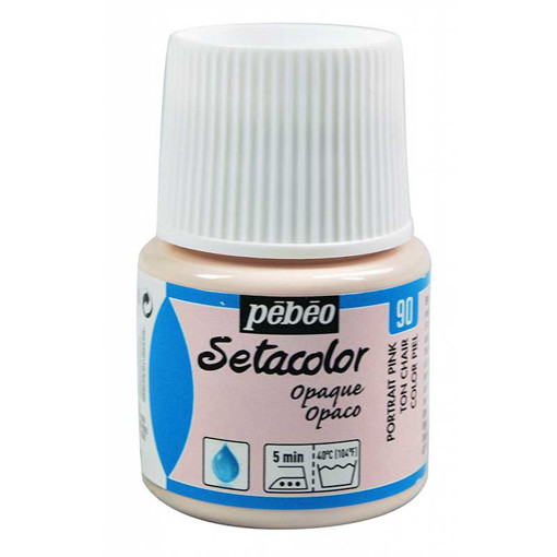 Picture of Fabric Paint 45ml Portrait Pink Pebeo Setacolor