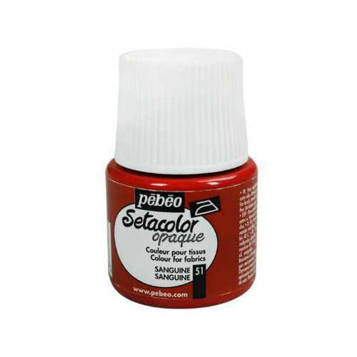 Picture of Fabric Paint 45ml Sanguine Pebeo Setacolor