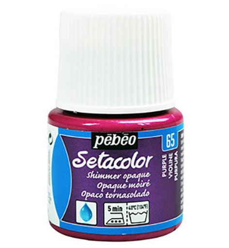 Picture of Fabric Paint 45ml Shimmer Purple Pebeo Setacolor