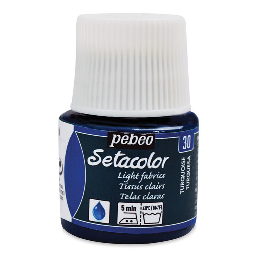 Picture of Fabric Paint 45ml Turquoise Pebeo Setacolor