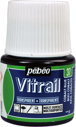 Picture of Glass Paint 45ml Cobalt Blue Pebeo Vitrail