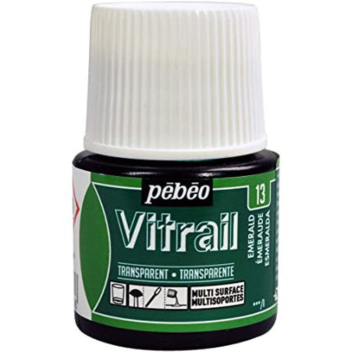 Picture of Glass Paint 45ml Emerald Pebeo Vitrail