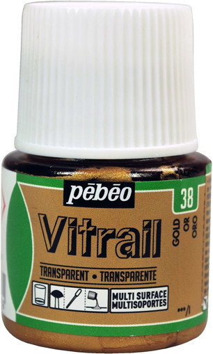 Picture of Glass Paint 45ml Gold Pebeo Vitrail