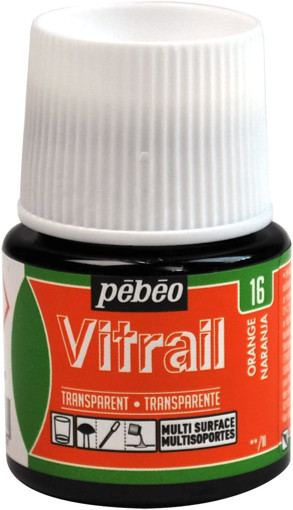 Picture of Glass Paint 45ml Orange Pebeo Vitrail