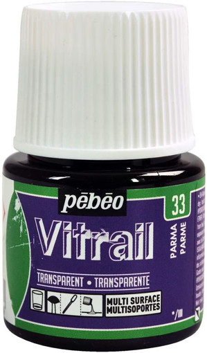 Picture of Glass Paint 45ml Parma Violet Pebeo Vitrail