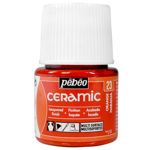 Picture of Ceramic Paint 45ml Orange Pebeo