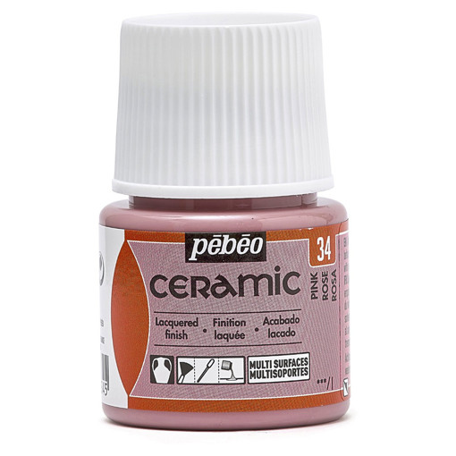 Picture of Ceramic Paint 45ml Pink Pebeo