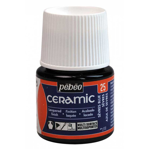 Picture of Ceramic Paint 45ml Sevres Blue Pebeo
