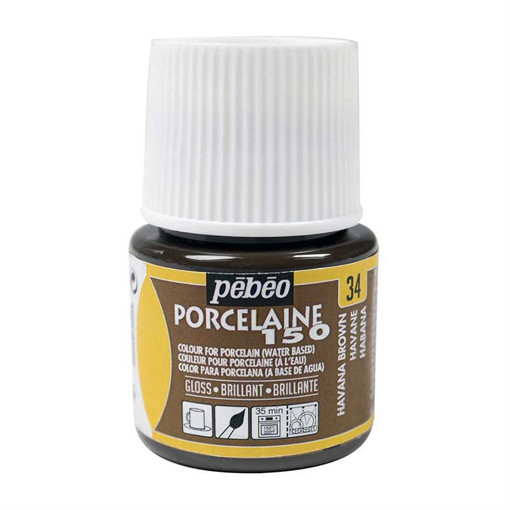 Picture of Porcelaine 150 45ml Havana Brown Pebeo