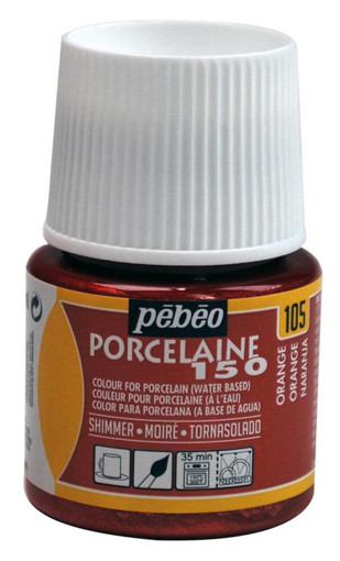 Picture of Porcelaine 150 45ml Shim Orange Pebeo