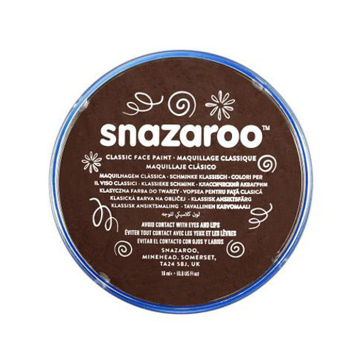Picture of Face Painting 18ml Brown Snazaroo
